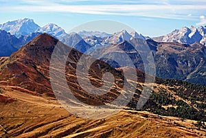 High mountains panorama - Dolomites