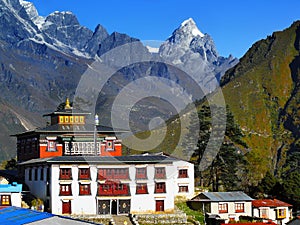 Himalayas Tengboche Monastery Everest Region photo