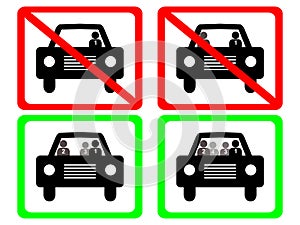 High occupancy Vehicles