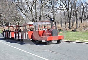 High Park's trackless train
