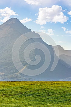 High peak of the Tatra mountain