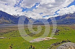 High Peaks and a Glacial Valley