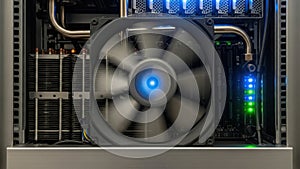 High-performance computer cooling system