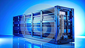 High-Performance Data Center Server Rack