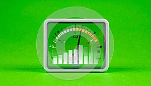 High Performance Meter Showing Maximum Results
