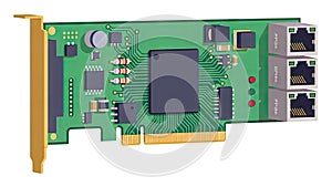 High-Performance Network Interface Card with