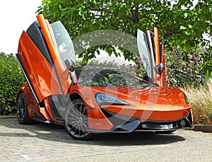 High performance power super car mclaren 570gt racing road cars