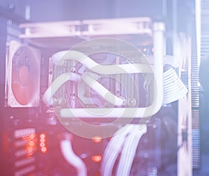 High performance water cooled computer bokeh