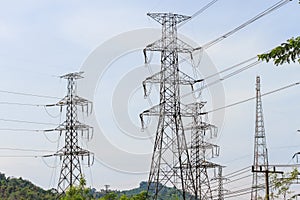 High power cable tower