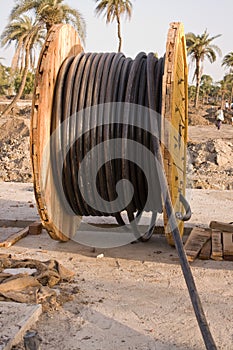 High power electric cable Spool