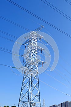 High power transmission towers