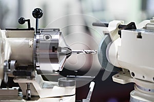 High precision carbide cutting tool grinding by CNC automatic grinding machine photo