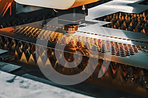 High precision CNC laser cutting metal sheet