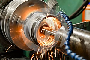 High-precision finishing of the inner surface of a round part with an abrasive wheel on a cylindrical grinding machine