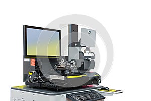 High precision optical inspection machine for measuring dimension shape appearance of manufacturing process or prepare endmill