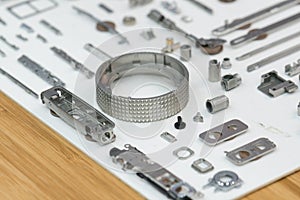 high precision steel automotive part manufacturing by CNC machining process