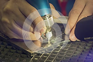 The high precision welding process for mold and die maintanance