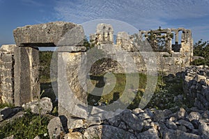 Roman ruins at Karakabakli in Cilicia, Turkey