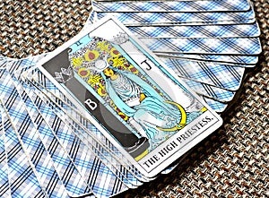 The High Priestess Tarot Card Subconscious, Higher-Self