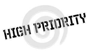High Priority rubber stamp photo