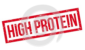 High Protein rubber stamp