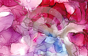 High quality . Alcohol ink modern abstract painting, contemporary details art.