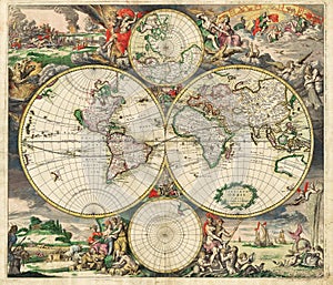 High-quality Antique Map