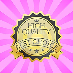 High Quality Best Choice Stamp Golden Label Reward