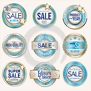 High quality and best seller collection of golden badges