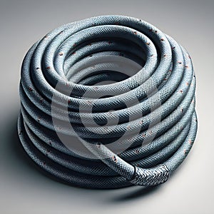 High-quality blank climbing rope with dynamic stretch, durable braided material photo