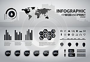 High quality business infographic elements