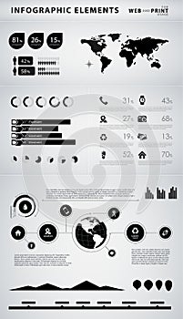 High quality business infographic elements