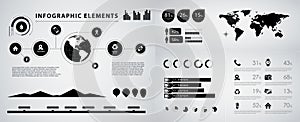 High quality business infographic elements