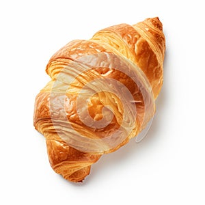 High Quality Croissant Photograph In The Style Of Firmin Baes photo