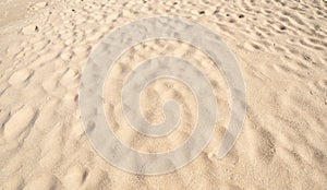 High Quality Detail Of Sand texture background Top view. Beautiful nature and travel background