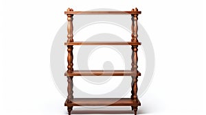 High Quality Etagere Isolated On White Background High Resolution