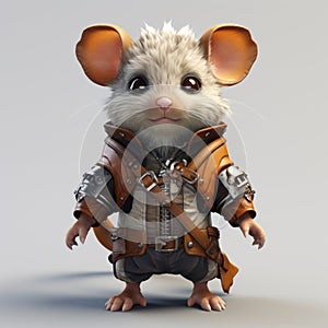 High-quality Frostpunk Style Mouse Art 3ddd