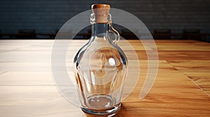 High Quality Glass Bottle With Rustic Texture For Unreal Engine