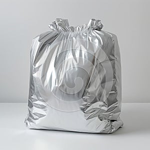 High-quality Image Of Plastic Bag With Shiny Bumpy Texture