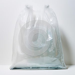 High-quality Image Of Plastic Bag With Shiny Bumpy Texture