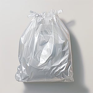 High-quality Image Of Plastic Bag With Shiny Texture