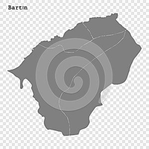 High Quality map is a province of Turkey