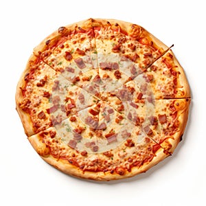 High Quality Medium Sized Pizza With Shiny Bumpy Texture