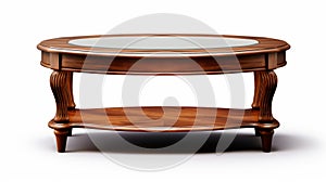 High Quality Oval Glass Top Coffee Table