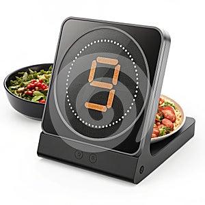 Digital kitchen countdown timer PNG