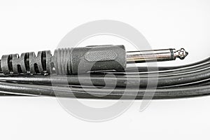 High-quality, professional XLR microphone cable, coiled, durable XLR connector, studio recordinglive performances