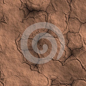 Cracked rock seamless texture