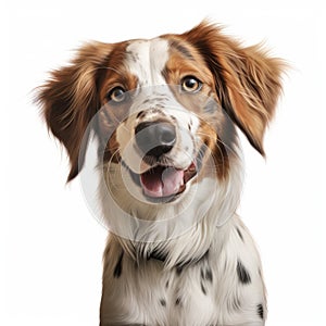 High Quality Ultra Hd Digital Airbrushed Dog Portrait