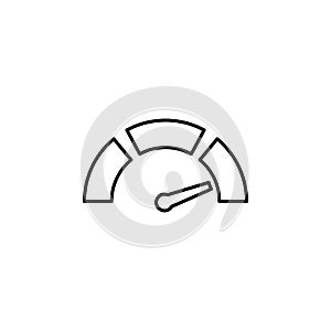 high rates icon. Element of speed for mobile concept and web apps illustration. Thin line icon for website design and development
