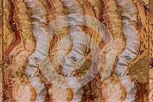 High res rich and elegant multi color smooth quartzite stone detail in natural patterns rom Egypt
